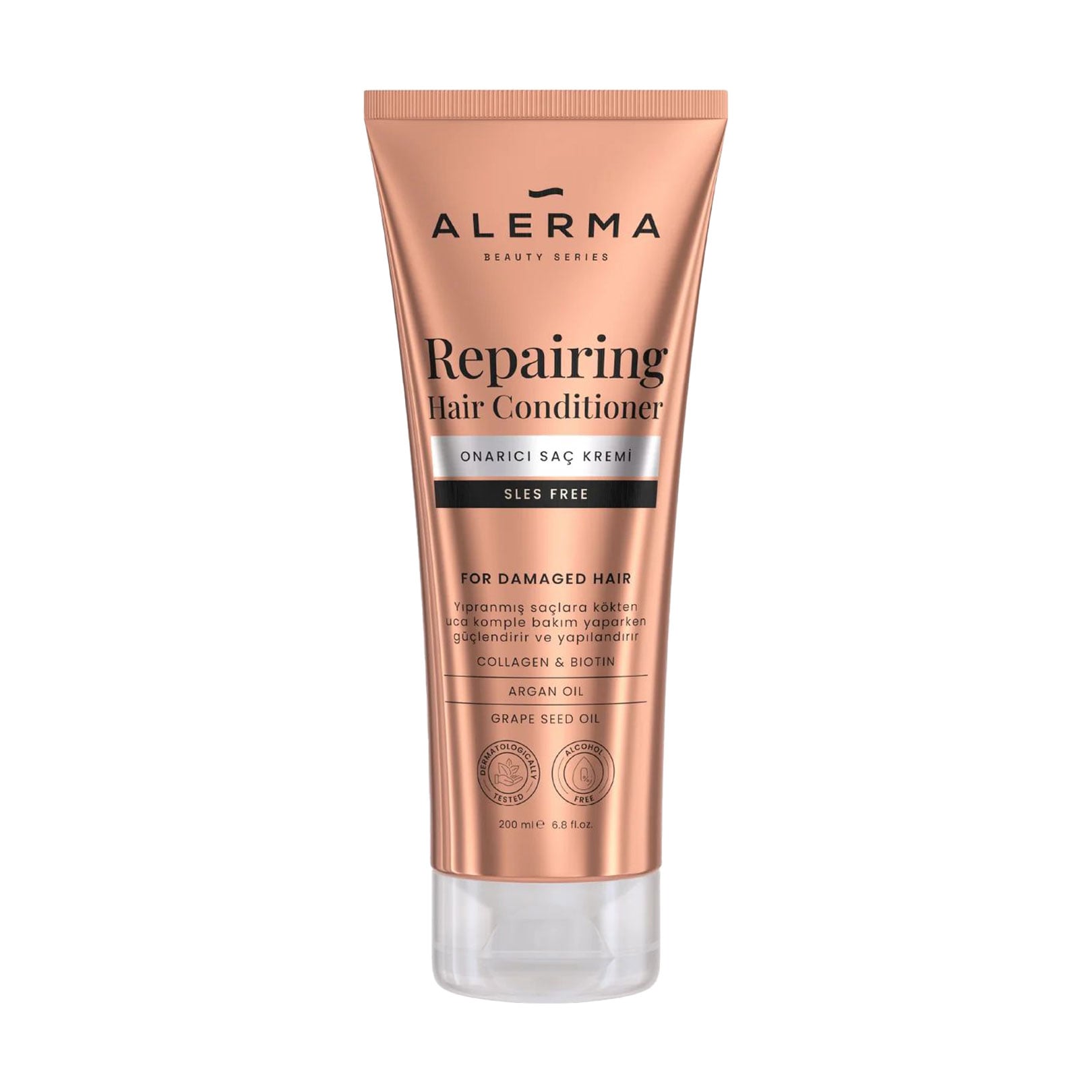 Відновлювальний кондиціонер Alerma Repairing Hair Conditioner для пошкодженого волосся, 200 мл